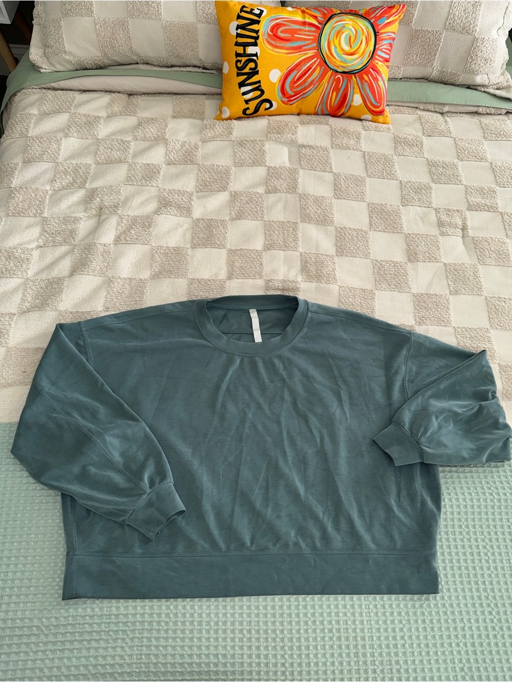 Lululemon Softstreme Perfectly Oversized Cropped Crew